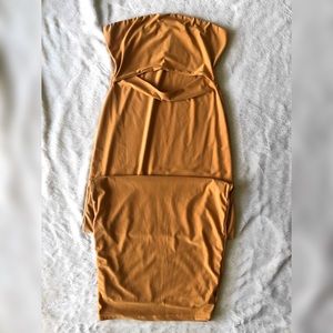 Strapless maxi dress NWT